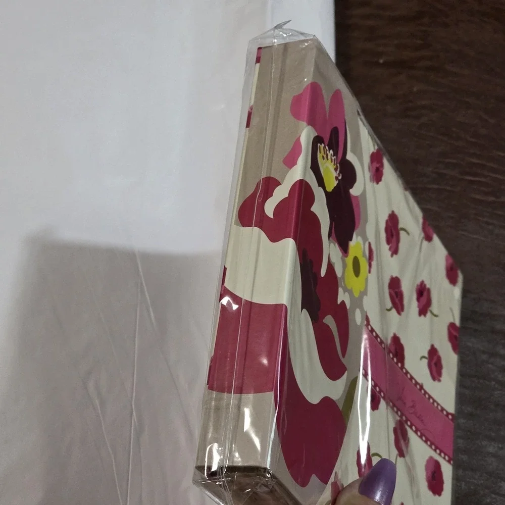 VERA BRADLEY Pink Petals  6 Ring Binder Style Address Book Phone Notes Dates NEW - Picture 8 of 8